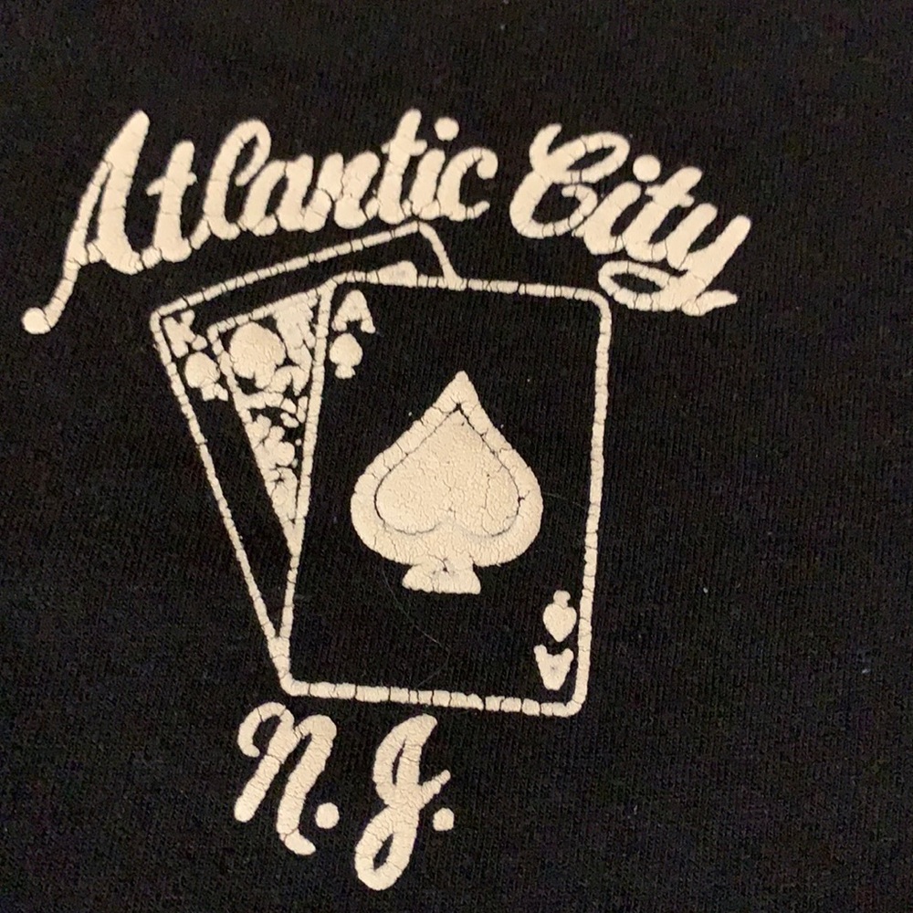 Anvil single stitch Atlantic City nj poker polo shirt